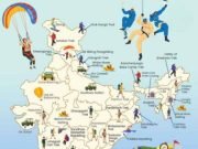 The Ultimate Adventure Map of India: 40 Thrilling Things to Do on Your Next Vacation Adventure Map of India