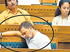Rahul Gandhi’s Lok Sabha ‘Nap’: Sparking a Political Storm or Just a Momentary Lapse in Parliament?