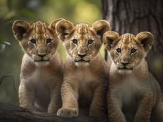 Viral Video of Lion Cubs’ Adorable ‘Staring Contest’ Charms the Internet – Watch Now! Lion_cubs_staring_contest