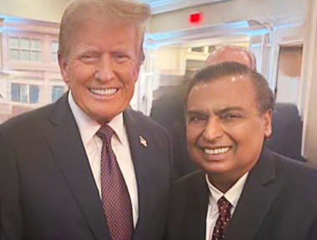ambani trump