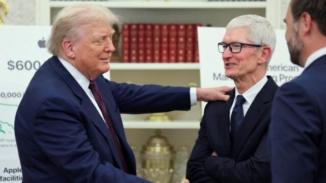 apple and trump