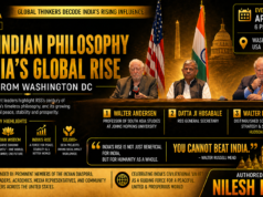 Thought Leaders Highlight RSS, Indian Philosophy, and India’s Global Role at Washington DC Event India's global role_nilesh_lodha