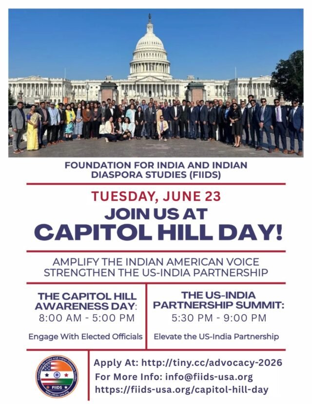 FIIDS Hosts Fourth Annual Capitol Hill Day and U.S.-India Partnership Summit in Washington, D.C.