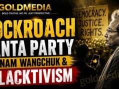Cockroach Janta Party, Sonam Wangchuk and Slacktivism Cockroach Janta Party, Sonam Wangchuk and Slacktivism