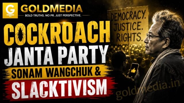Cockroach Janta Party, Sonam Wangchuk and Slacktivism Cockroach Janta Party, Sonam Wangchuk and Slacktivism
